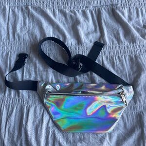 Silver Fanny Pack
